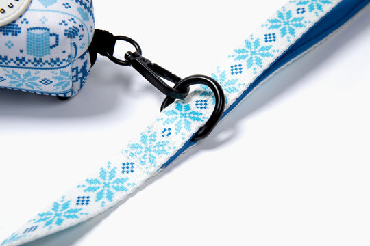 fabric leash | après ski pixel party